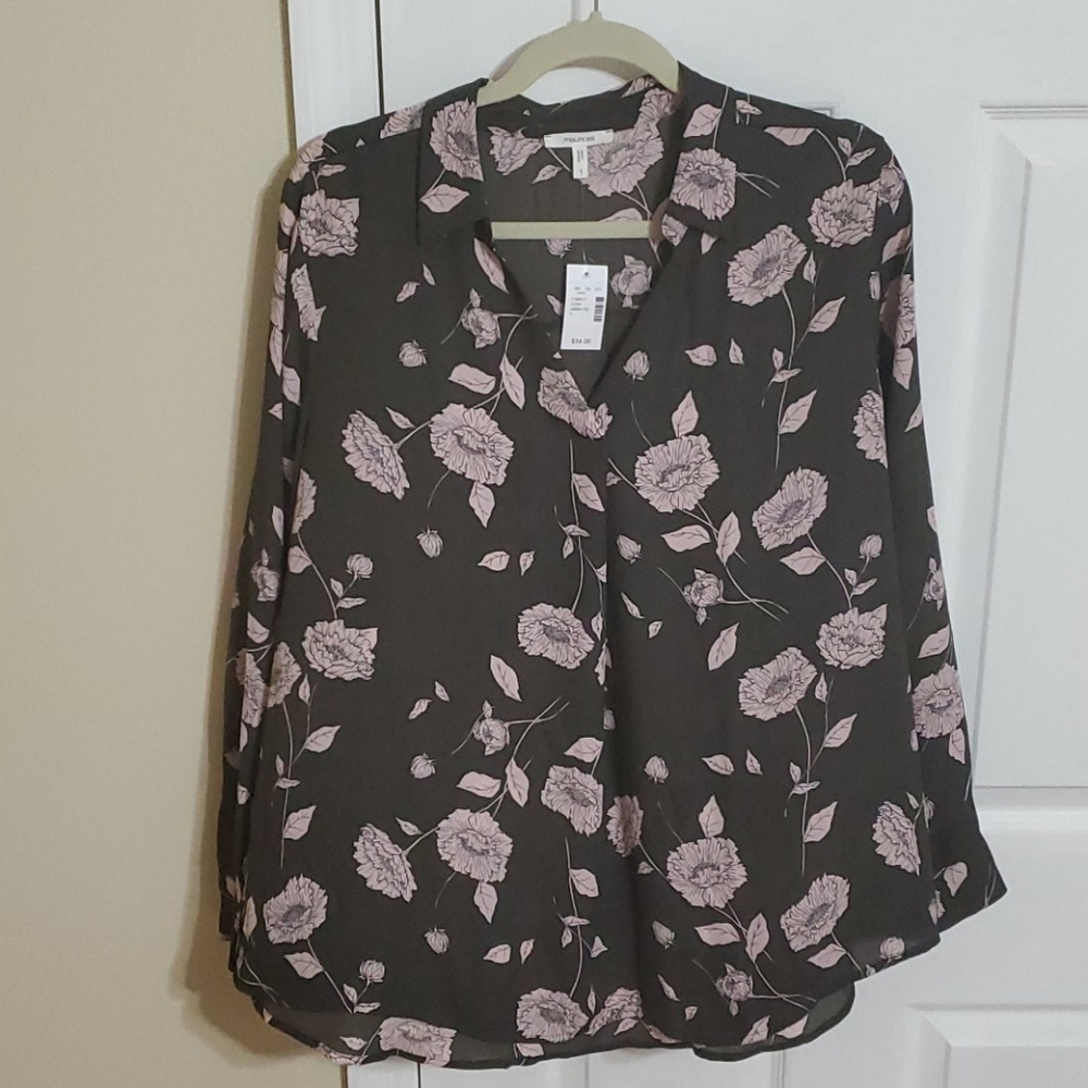 Long sleeve blouse